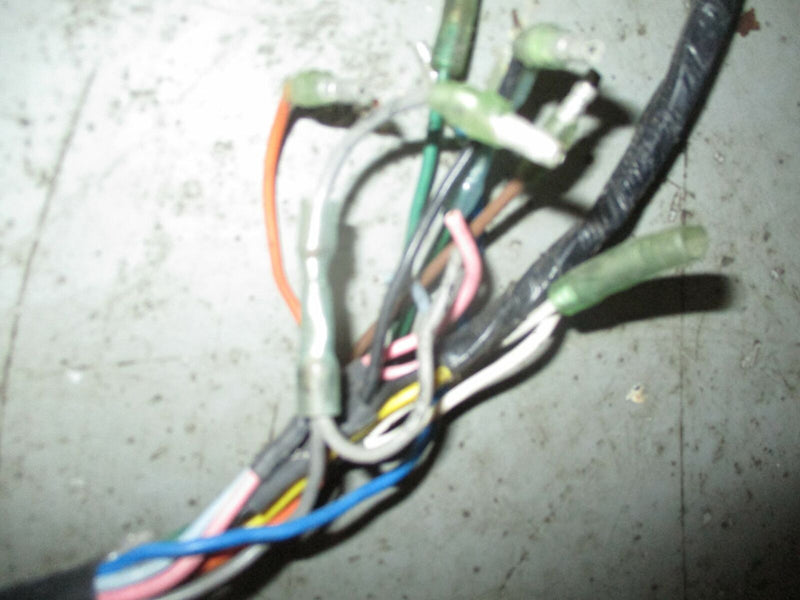 Suzuki outboard 20ft round black plug style rigging harness