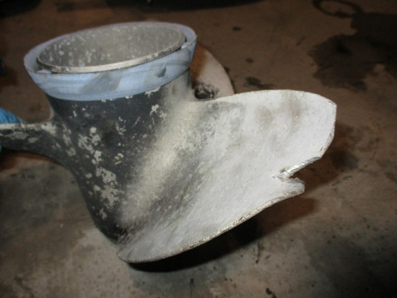 Johnson 115hp 2 stroke outboard aluminum propeller 14 1/2 by 19