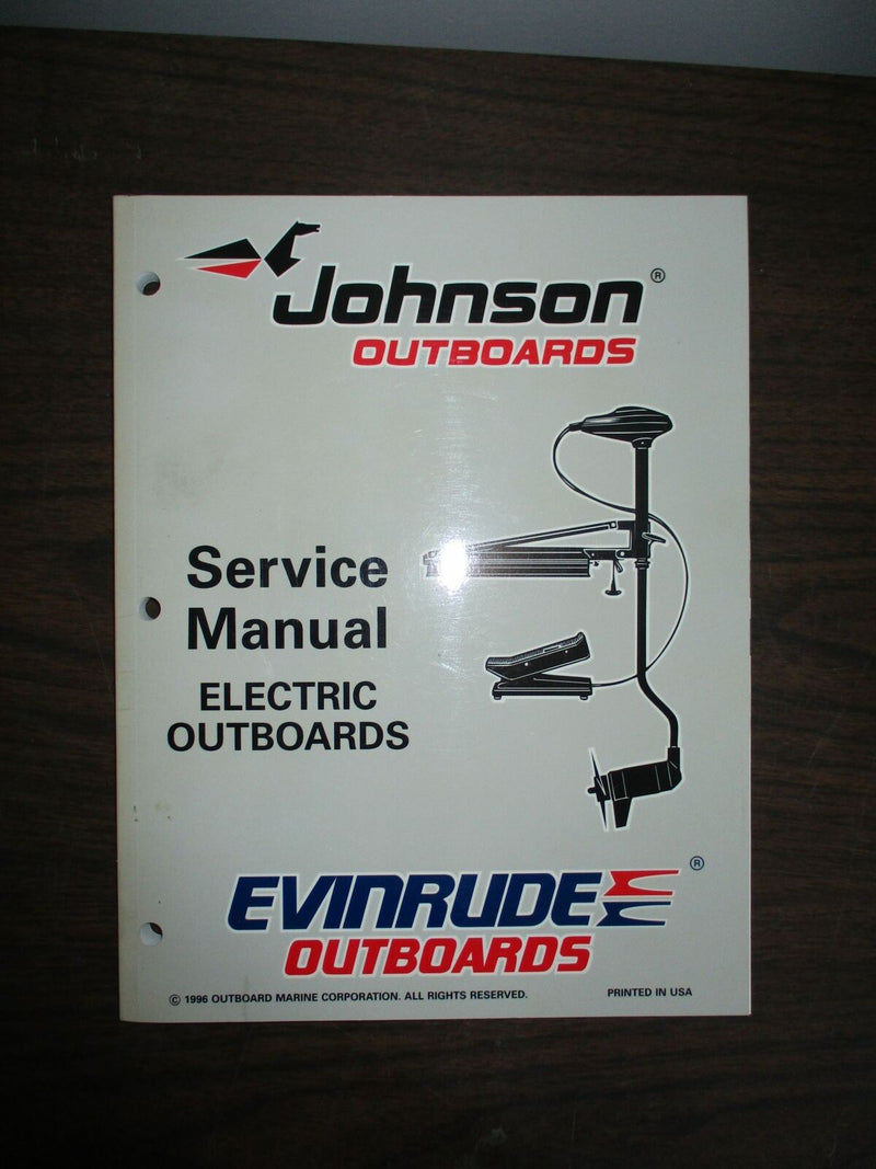 Johnson OMC Electric Outboards Service Manual [P/N: 507260]