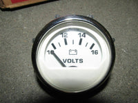 Load image into Gallery viewer, Faria outboard white complete volt gauge VP9207A
