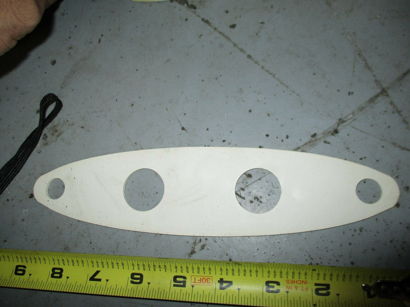 Stainless Steel pop up cleat gaskets approx 9" boat marine