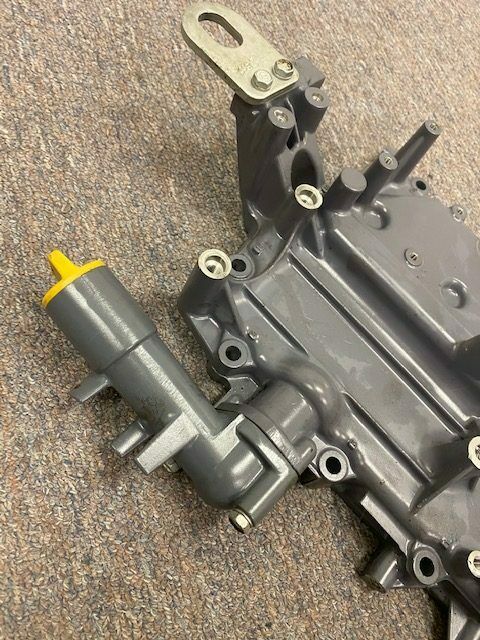 Yamaha 200hp 4 stroke outboard crankcase cover (69J-15411-00-94)