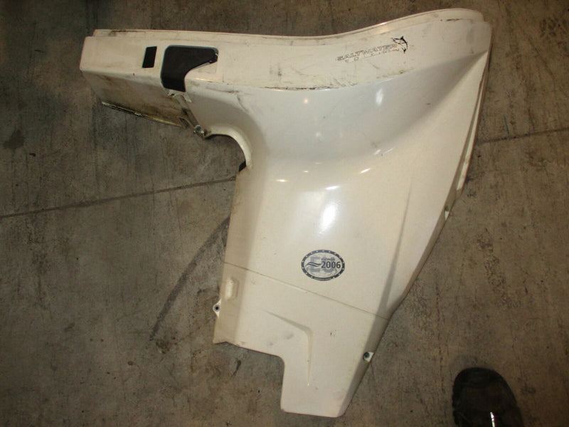 Evinrude ETEC 225hp outboard port side cover