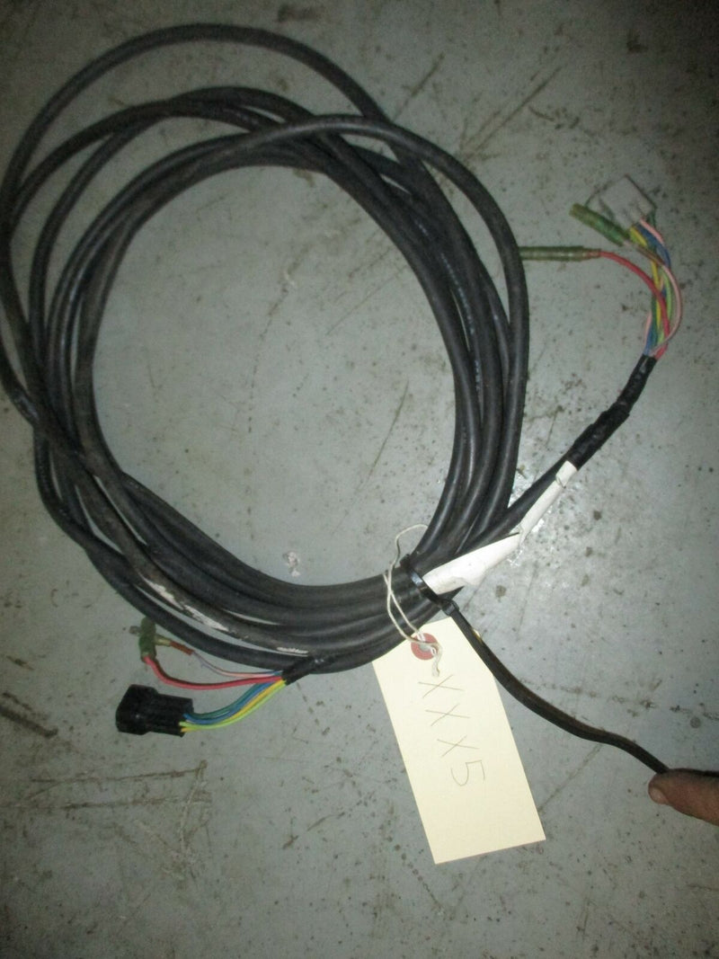 Suzuki 2 stroke outboard engine monitor gauge harness 20'