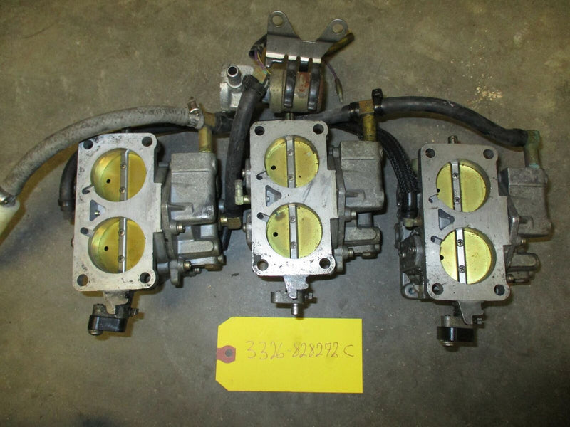 2000 150hp 2-Stroke Mercury Carburetor Set [3326-828272 C] w/Fuel Pump