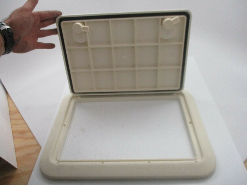 New Marine DPH1317DW Dream White Boat door Access Hatch 13" x 17"