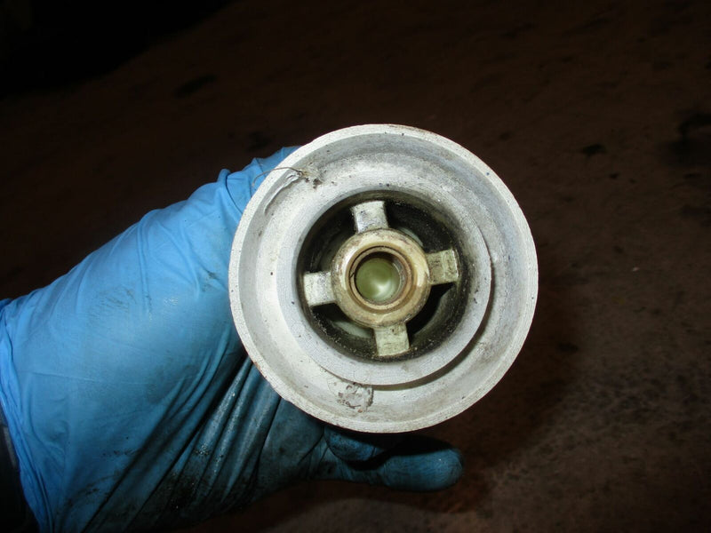 Force 2 stroke outboard propeller nut