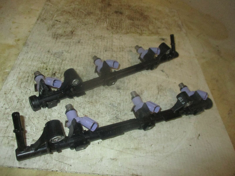 Yamaha 250hp 4 stroke outboard fuel rail with injector set (6P2-13160-10-00)