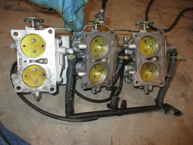 Evinrude 175hp 2 stroke outboard 1 5/16 carburetor set