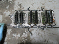 Load image into Gallery viewer, 2000 yamaha 150 OX66 SWS II outboard Intake manifold with reeds 65l-13610-01
