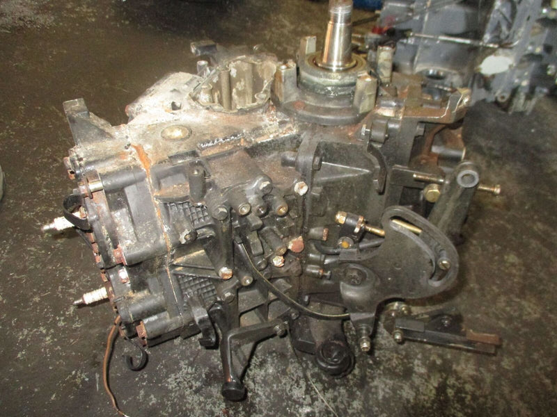 Johnson 100 hp commercial outboard crankcase powerhead