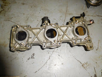 Load image into Gallery viewer, 1988 Yamaha outboard 90 hp intake manifold with reed valve set 688-13610-00-00
