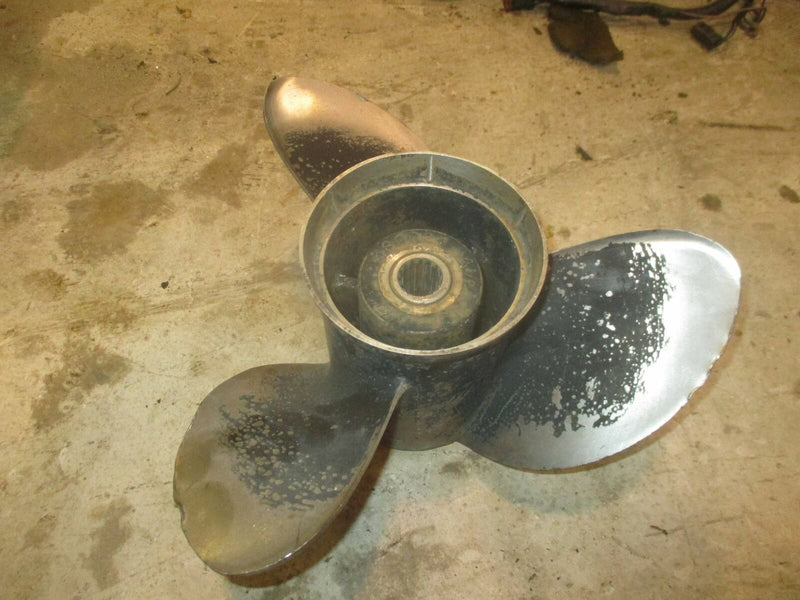 Evinrude 120hp -140hp 2 stroke outboard stainless steel propeller 14 1/2 by 19