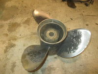 Load image into Gallery viewer, Evinrude 120hp -140hp 2 stroke outboard stainless steel propeller 14 1/2 by 19
