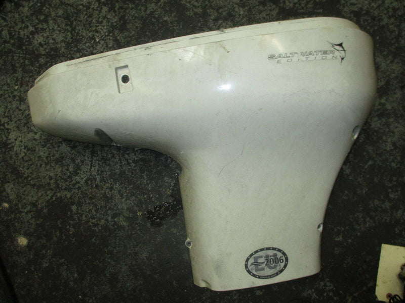 2003 Evinrude outboard 115hp Ficht port side cover