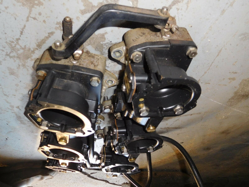 1988 Johnson 200hp J200TXCCR outboard Carburetor Set 398360