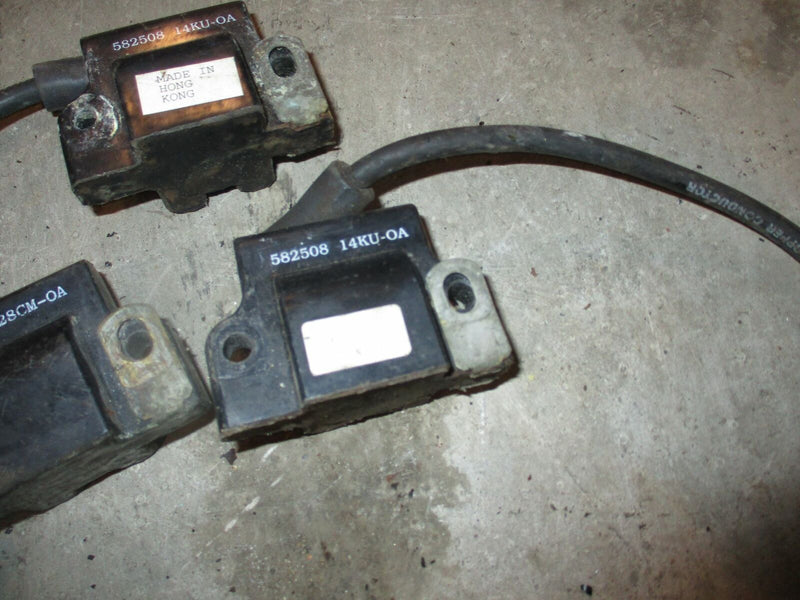 Evinrude 100hp 2 stroke outboard ignition coil set (582508)