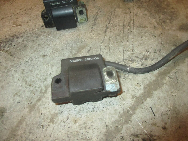 1996 Evinrude 112hp 2-Stroke Outboard Ignition Coil Set of Two 582508