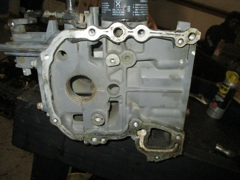 Suzuki DF50 4 stroke outboard crankcase block