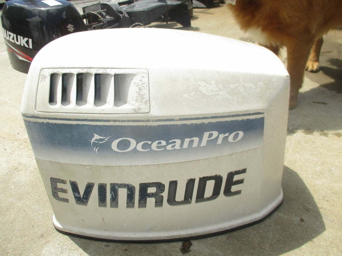 Evinrude Ocean Pro 150hp outboard top cowling