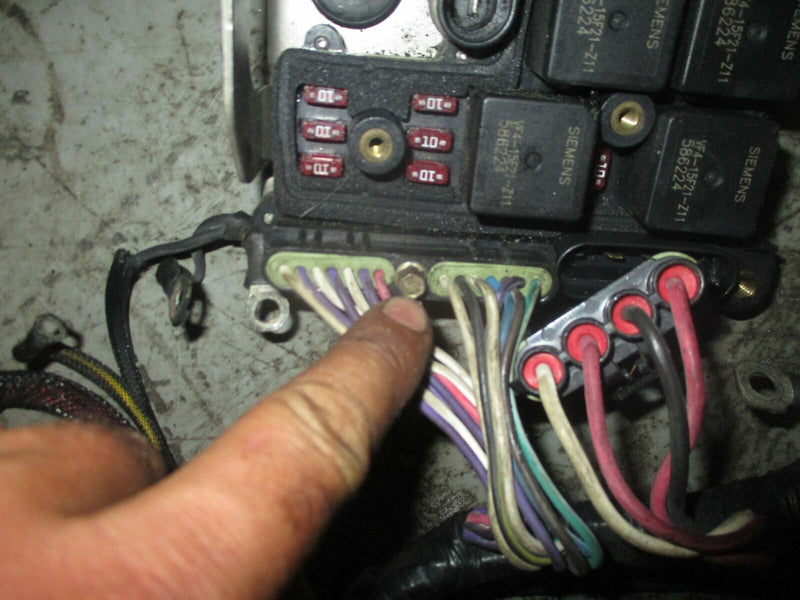 Johnson Ficht 150hp outboard engine wiring harness