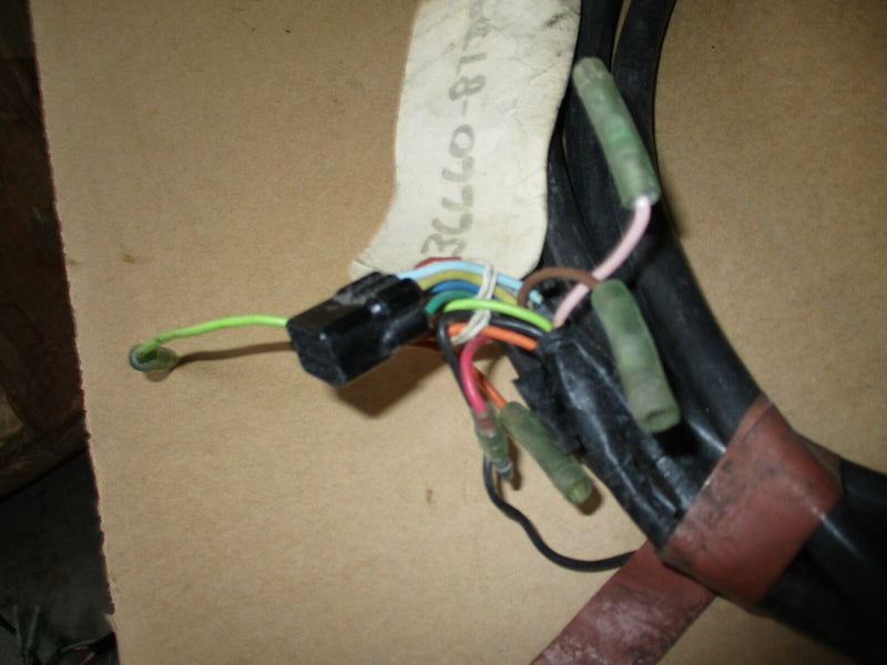 Suzuki outboard engine monitor gauge harness (36660-87D90)