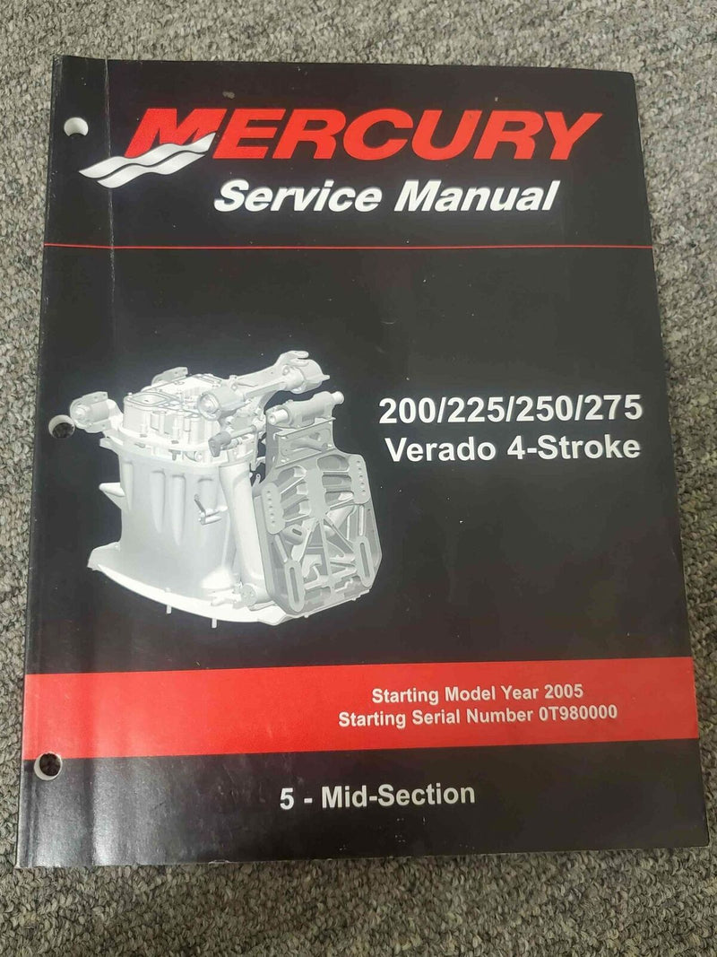 Mercury 200-275 Verado 4-Stroke SM 5: Mid-Section 90-896580500
