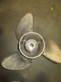 Load image into Gallery viewer, Johnson Evinrude outboard Viper stainless steel propeller PAIR 13 3/4 by 17
