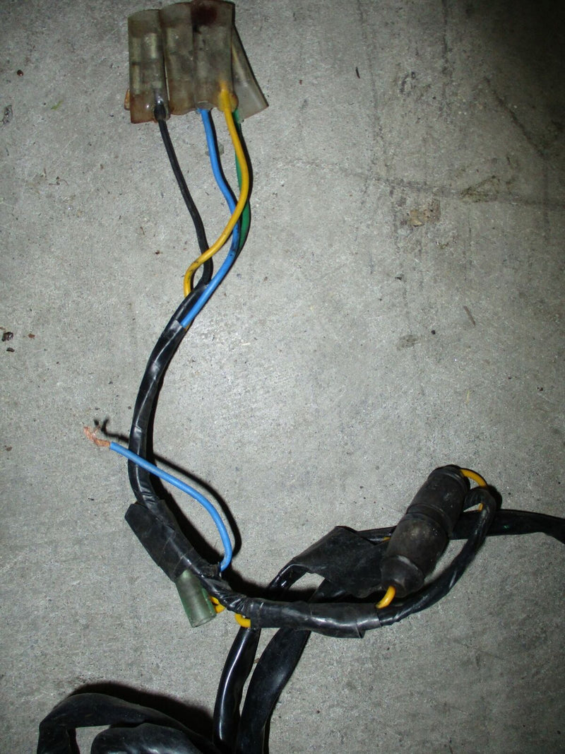 Yamaha outboard single fuse ignition to gauge harness