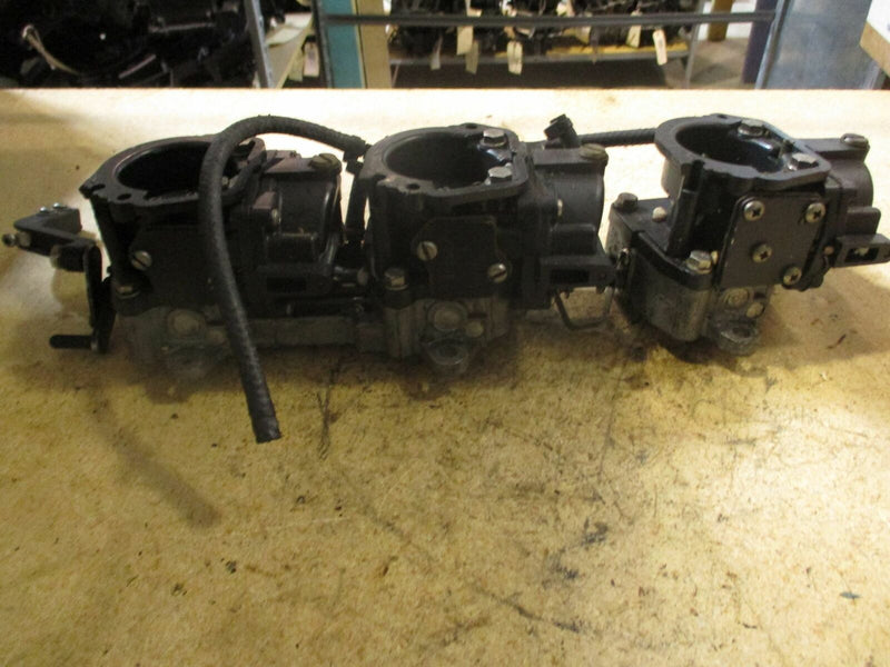 Johnson/Evinrude 2-Stroke Outboard Carburetor Set w/Throttle Body 436883 ..