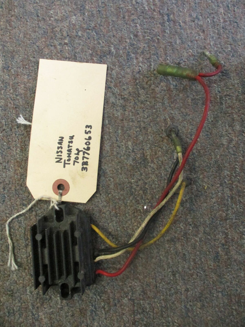 Nissan 70hp 2-Stroke Outboard Rectifier Regulator 3B7760653