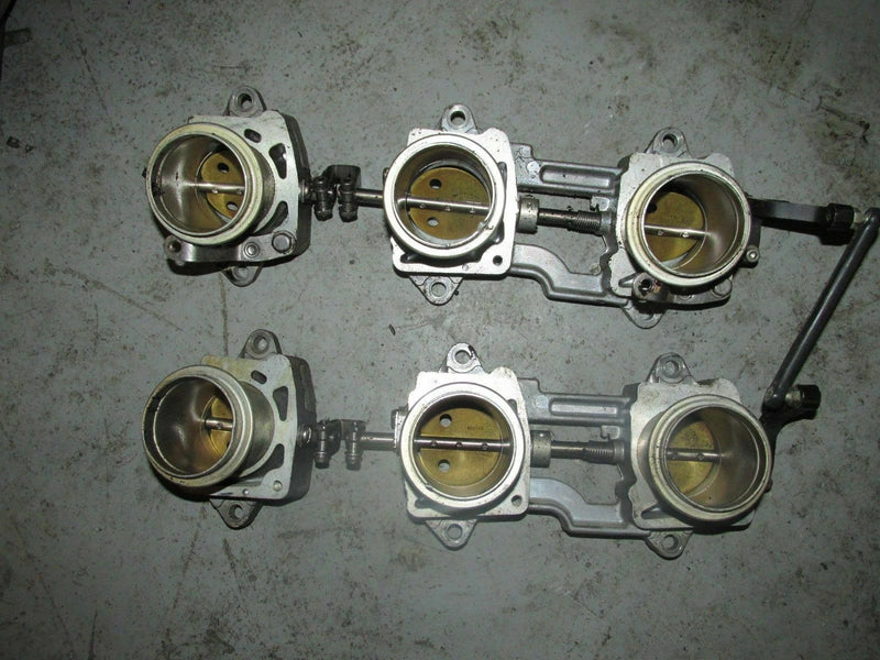 2003 Evinrude Ficht outboard 2 stroke 250hp E250FPLSTR throttle body set 439354