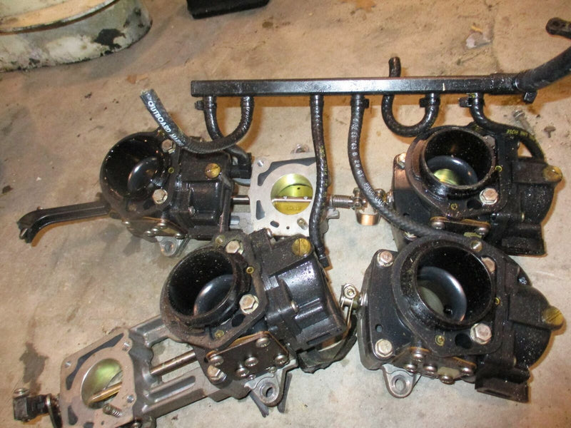 Evinrude OceanPro 200hp outboard carburetor set (436882)