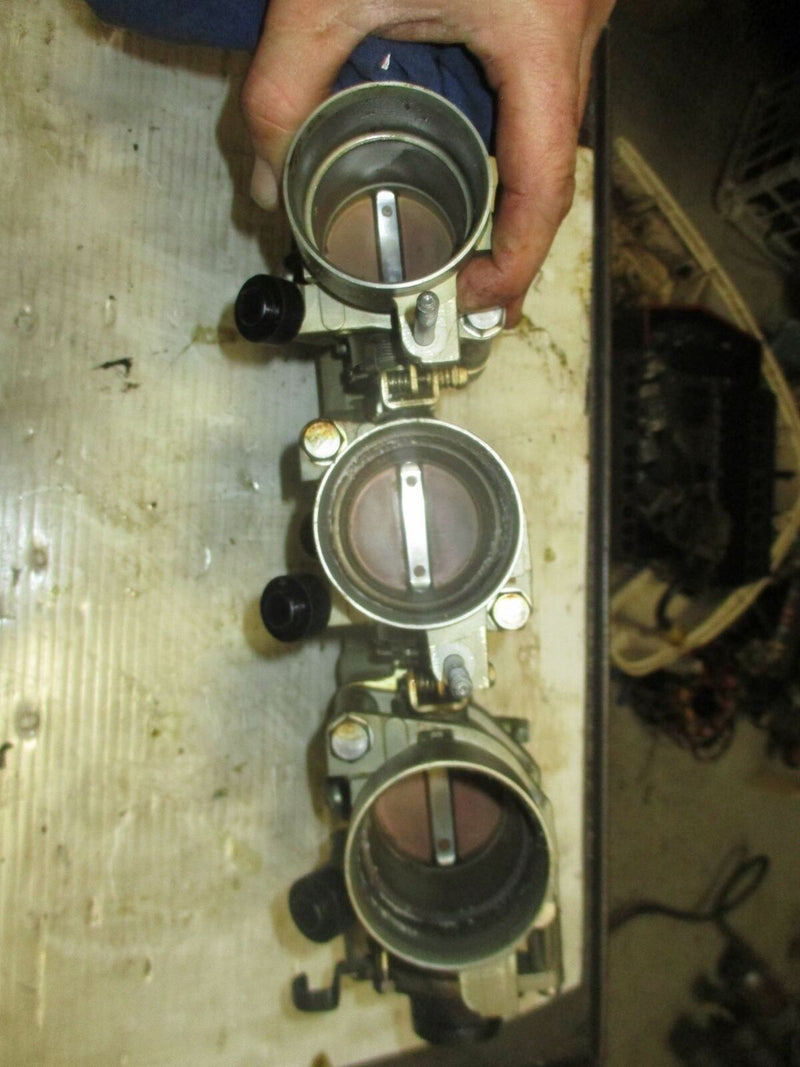 Yamaha 225hp 4 stroke outboard starboard intake manifold and throttle body