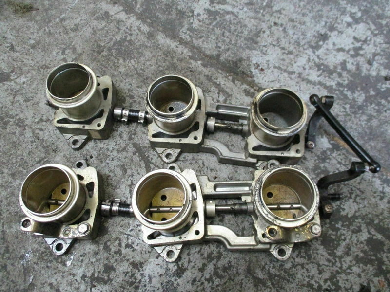 2001 Evinrude 250hp Ficht outboard throttle body set 5004248