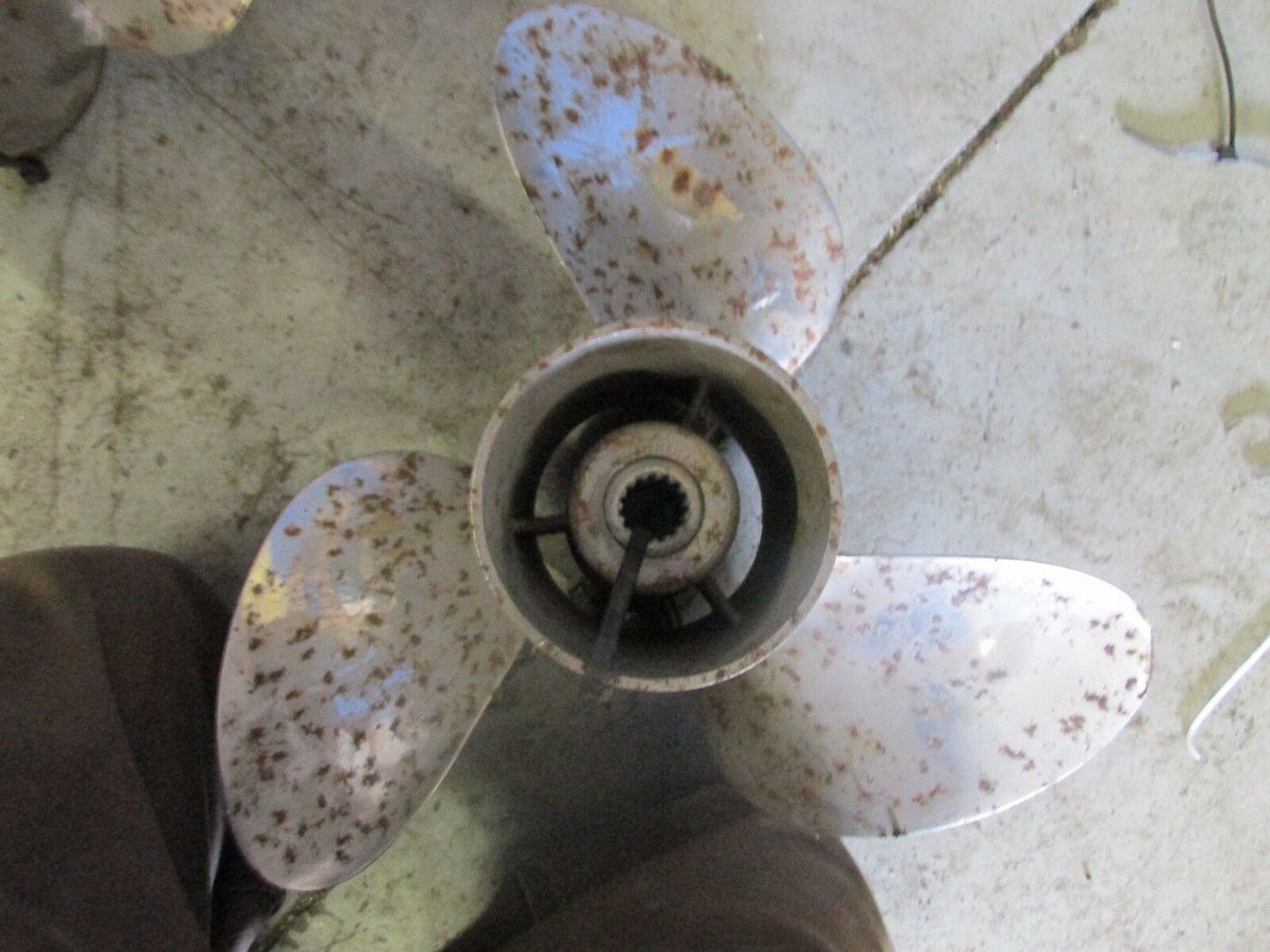 Michigan 3 blade stainless steel propeller SSM358 C 15.25X21 JOHNSON OMC