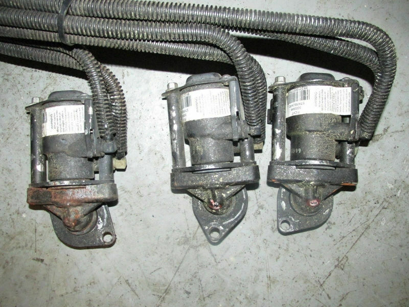 2003 Evinrude Ficht outboard 2 stroke 250hp E250FPLSTR fuel inejctor set 5000947