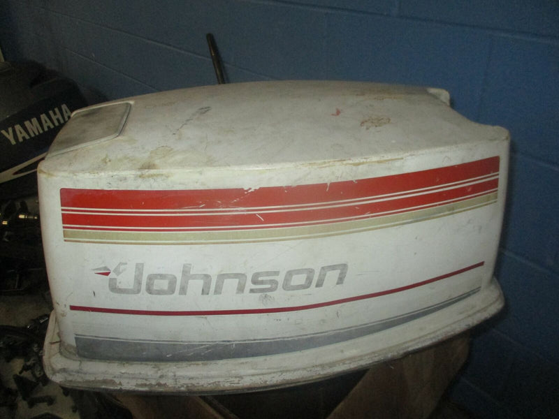 Johnson 25hp 2 stroke outboard sea horse top cowling