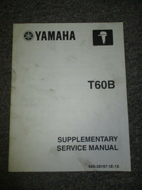 Load image into Gallery viewer, Yamaha T60B Supplementary Service Manual [LIT-18616-02-46]
