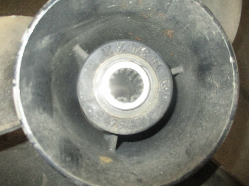 Johnson outboard stainless steel propeller 14 3/4 by 17 (176615)
