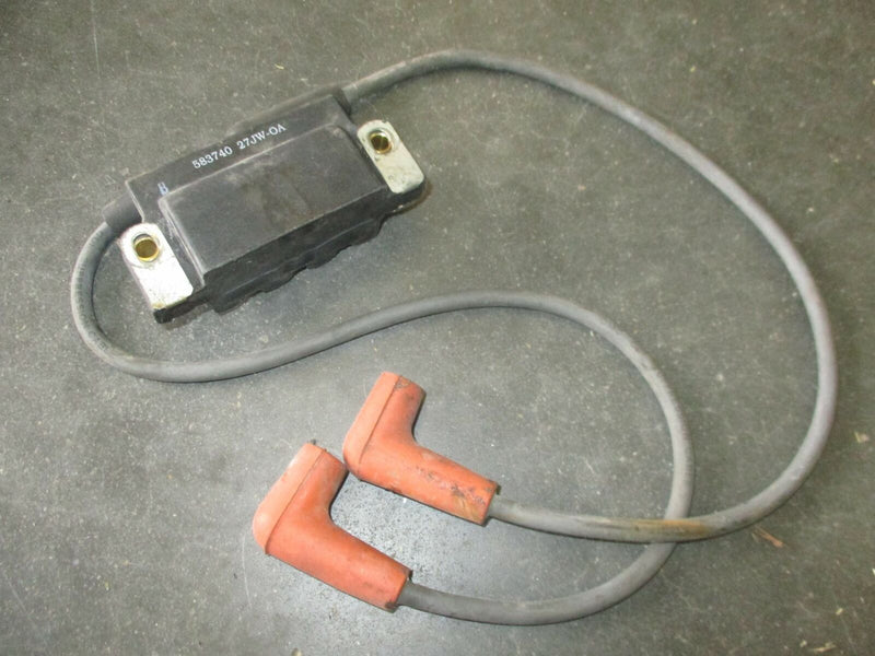 Evinrude ficht 175hp outboard dual ignition coil (583740)
