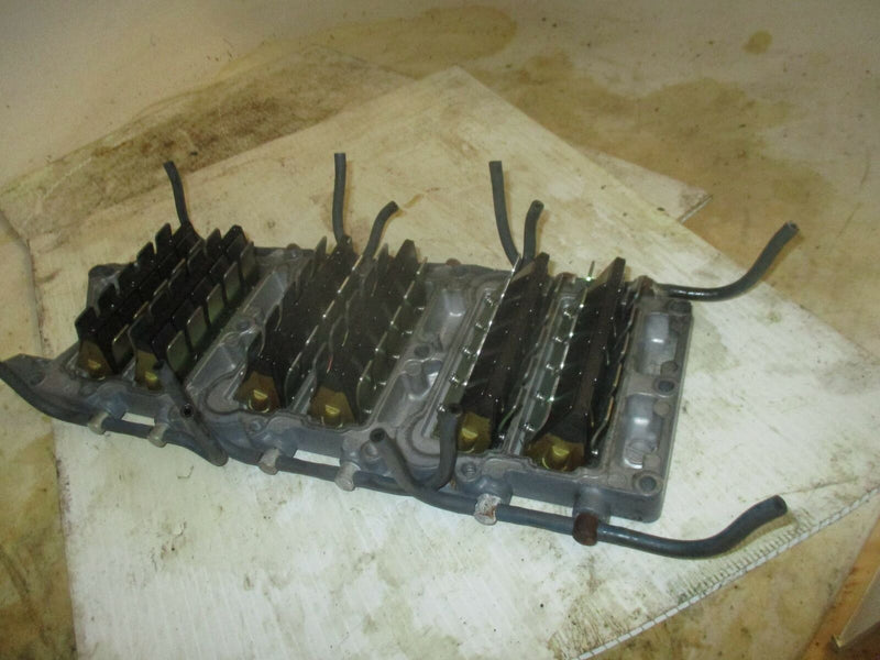 Yamaha OX66 225hp outboard intake manifold with reeds (65L-13624-01-1S)