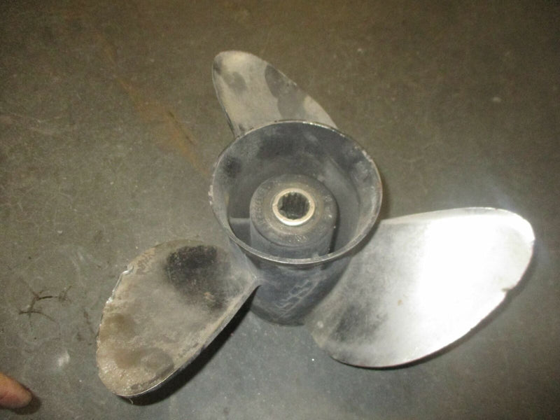 Johnson outboard stainless steel propeller 14 3/4 by 17 (176615)