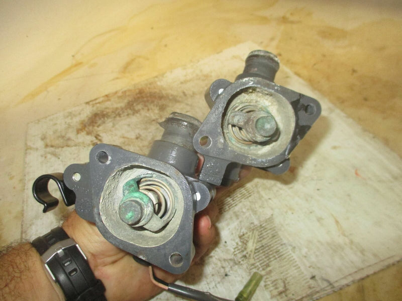 Yamaha 350hp 4 stroke outboard thermostat cover set (6AW-12413-00-9S)