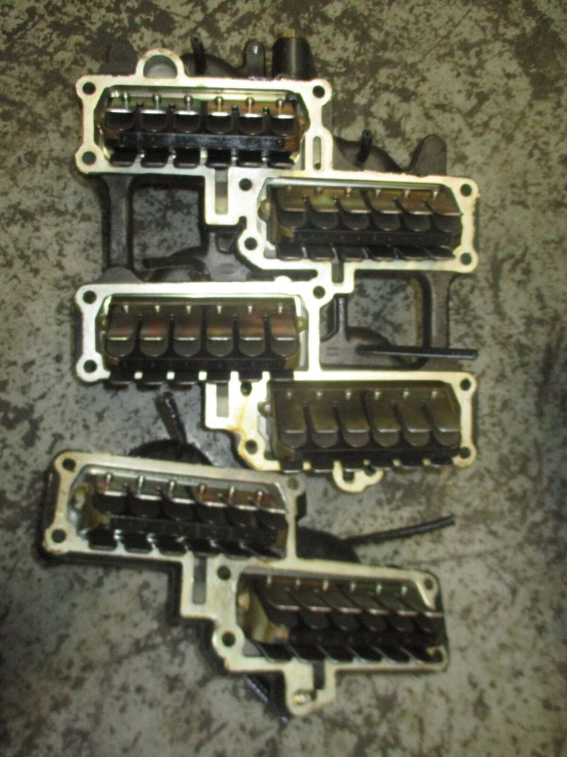 Evinrude Ocean Pro 200 hp outboard intake manifold with reed valve set