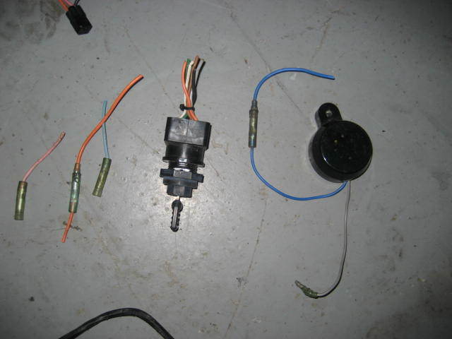 Suzuki Outboard rigging wiring harness with ignition and kill switch