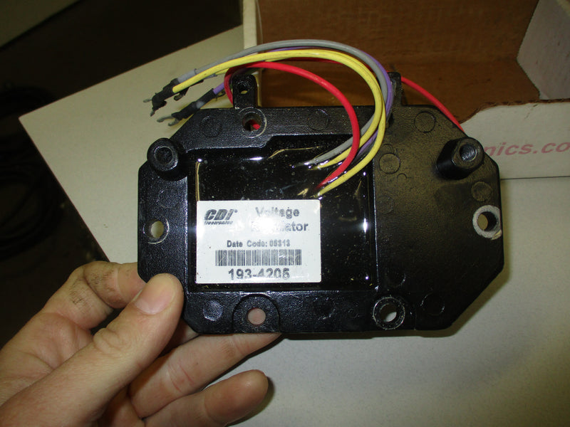 Johnson Evinrude outboard CDI aftermarket rectifier regulator (193-4205)