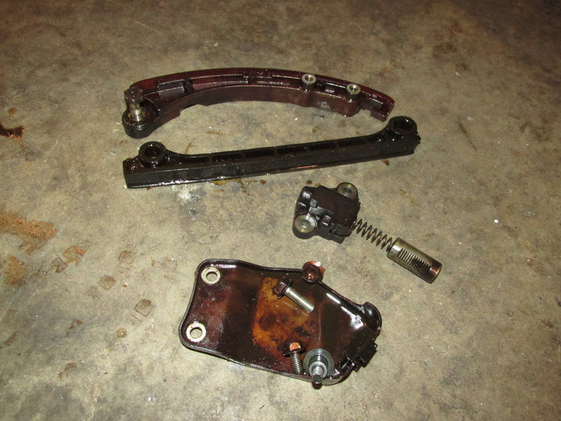 Suzuki DF50A 50hp 4 stroke outboard chain tensioner and guides