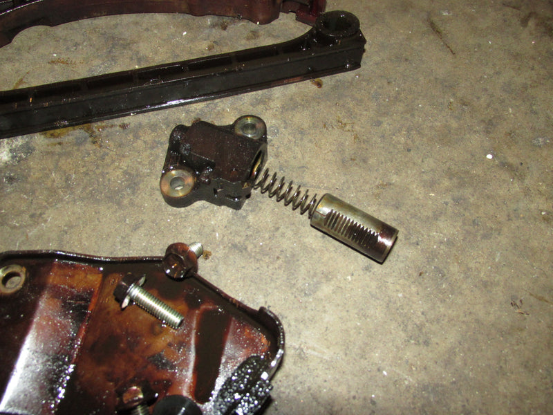 Suzuki DF50A 50hp 4 stroke outboard chain tensioner and guides