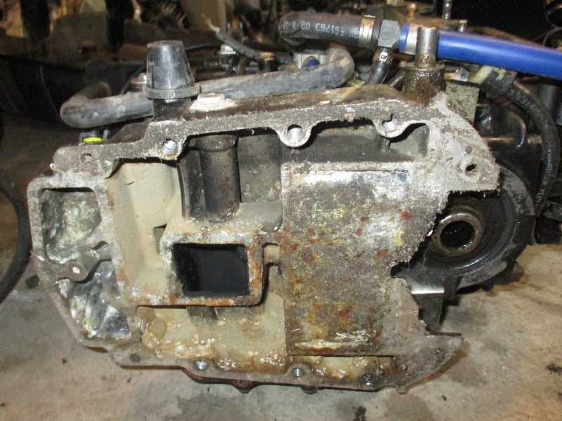 Evinrude ETEC 90hp 2 stroke outboard crankcase powerhead